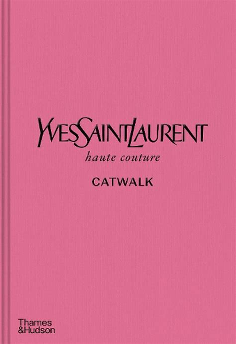 yves saint laurent catwalk book